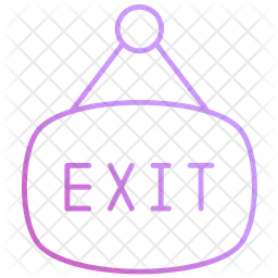 Exit Board  Icon