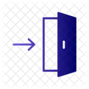 Exit Direction  Icon