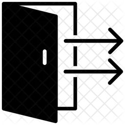 Exit Door  Icon