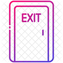 Exit Door Emergency Exit Emergency Door Icon