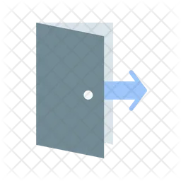 Exit Door  Icon