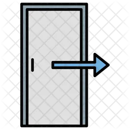 Exit door  Icon