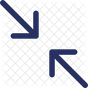 Exit full screen mode  Icon