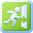 Exit Door Logout Icon