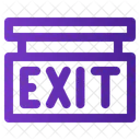 Exit Journey Travel Icon