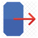 Exit Open Door Icon