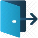 E Commerce Door Exit Icon