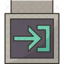 Exit Door Gate Icon