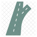 Exit Ramp Road Street Icon