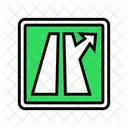 Exit Ramp Highway Icon