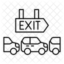 Exit Ramp  Icon