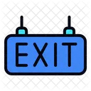 Exit Sign Icon