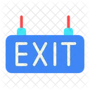 Exit Sign 아이콘