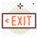 Exit Sign Exit Signboard Emergency Exit Icon