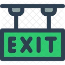 Exit Sign  Icon