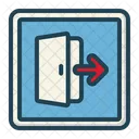 Exit Door Direction Icon