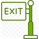 Exit sign  Icon