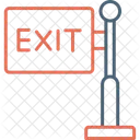 Exit sign  Icon