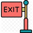 Exit sign  Icon
