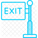 Exit sign  Icon