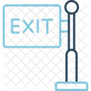 Exit sign  Icon