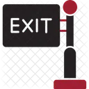 Exit sign  Icon