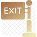 Exit sign  Icon