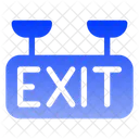 Exit Sign  Icon