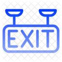 Exit Sign  Icon