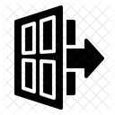 Exit Strategy Door Arrow Icon