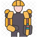 Exoskeleton Powered Exoskeleton Wearable Exoskeleton Icon