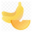 Exotisch Banane Bio Symbol