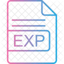 Exp File Format Icon