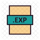 Exp File Exp File Format Icon