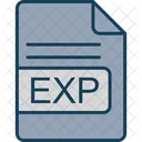 Exp File Format Icon