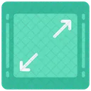 Expand Grow Width Icon
