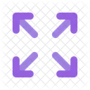 Expand Arrow Stretch Icône