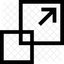 Expand Arrow Maximize Icône