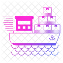 Expédition logistique  Icône
