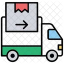 Transport Courrier Fourgon Icon