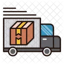 Expedition Van Livraison Icon