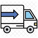 Transport Courrier Fourgon Icon