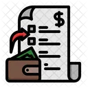 Expenditure Expense Money Icon