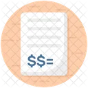 Expense Income List Payment Receipt Icon