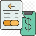 Expense Mobile Payment Icon
