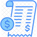 Expense Charge Receipt Icon