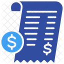 Expense Charge Receipt Icon
