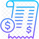 Expense Charge Receipt Icon