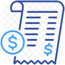 Expense Charge Receipt Icon
