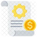 Expense Receipt Administration Icon